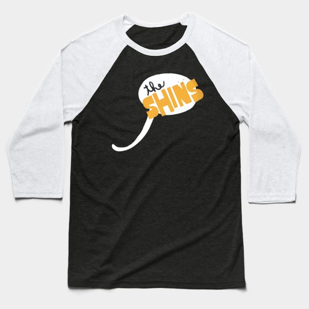 The Shins Baseball T-Shirt by RobinBegins